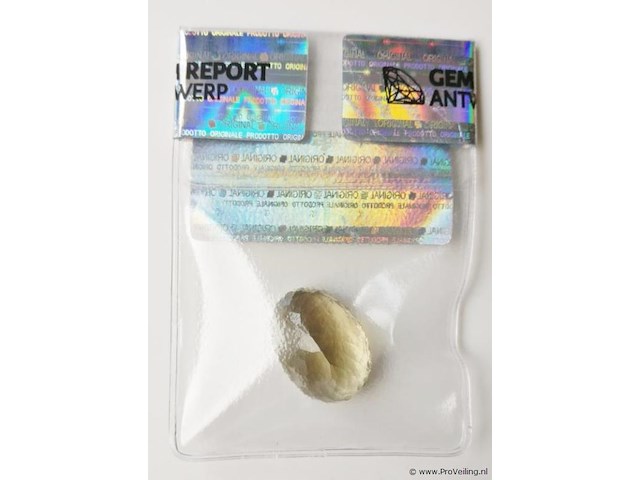 Citrine 26.88ct gra certified - afbeelding 2 van  3