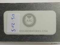 Citrine 5.07ct aig certified - afbeelding 3 van  4