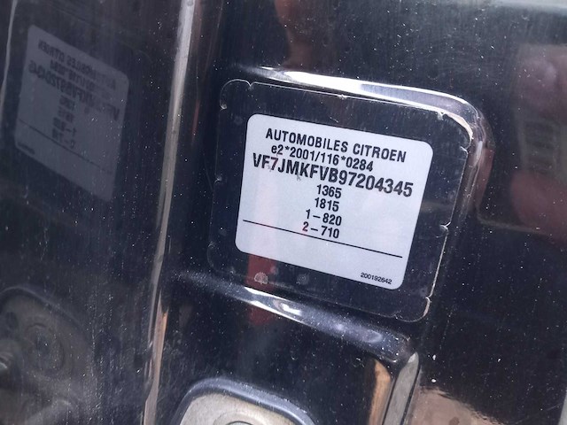 Citroen - 2005 - c2 - 1.4i vtr - personenauto - afbeelding 5 van  18