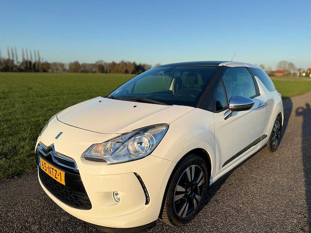 Citroen - 2010 - ds3 - 1.6 so chic in white - 65-ntz-1 - afbeelding 1 van  14