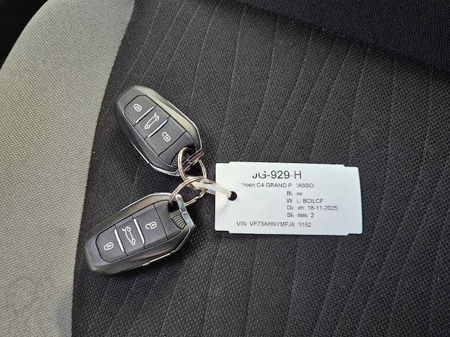 Citroen - 2016 - grand c4 picasso - 1.2 puret. intensive - personenauto - afbeelding 9 van  18