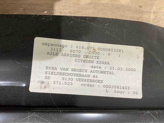 Citroen - berlingo en bx - auto onderdelen - afbeelding 9 van  9