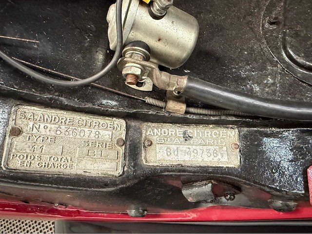 Citroen - traction - oldtimer -1953 - afbeelding 24 van  32