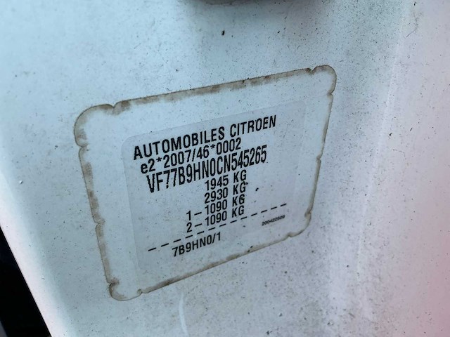 Citroen berlingo 1.6 hdi 500 club ec. bedrijfswagen - afbeelding 22 van  28