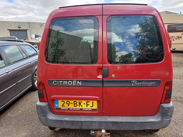 Citroen berlingo 1.9 d 600, 29-bk-fj - afbeelding 6 van  8