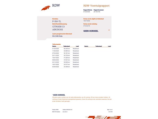 Citroen c3 aircross 1.2 turbo feel 2019 | p-510-tl i - afbeelding 12 van  18