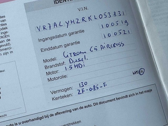 Citroen c5 aircross 1.5 bluehdi business plus 2019 | zf-085-f - afbeelding 2 van  41