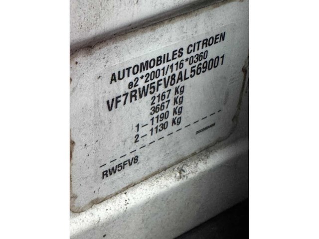 Citroen c5 tourer 1.6 turbo exclusive, 45-nrx-7 - afbeelding 2 van  4