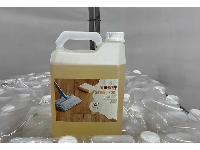 Citroen geur - vloer zeep 5 liter (160x) - afbeelding 2 van  5