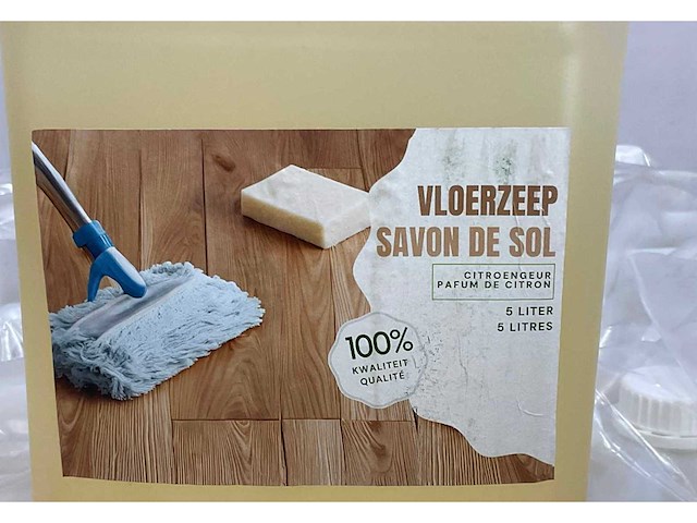 Citroen geur - vloer zeep 5 liter (160x) - afbeelding 3 van  5