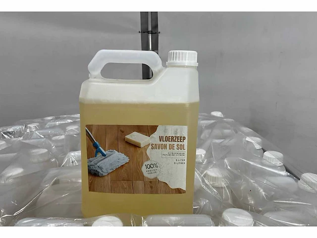 Citroen geur - vloer zeep 5 liter (160x) - afbeelding 1 van  5