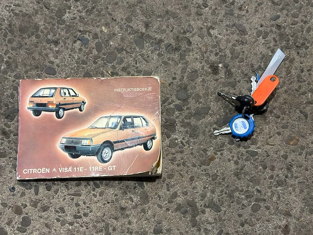 Citroen visa gt spirit 330 77pk 1984 (origineel-nl) (68/330), kt-67-kd - afbeelding 27 van  37