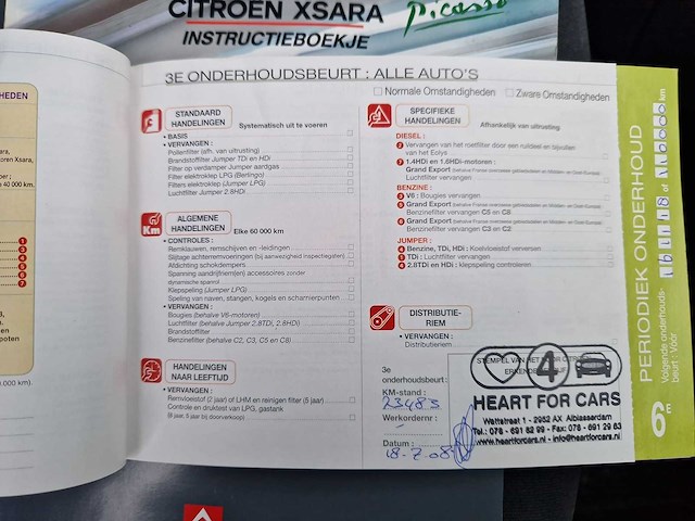 Citroen xsara picasso 2.0i-16v image 2004 | 52-pl-dp i - afbeelding 15 van  19