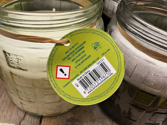 Citronella kaars (50x) - afbeelding 3 van  6