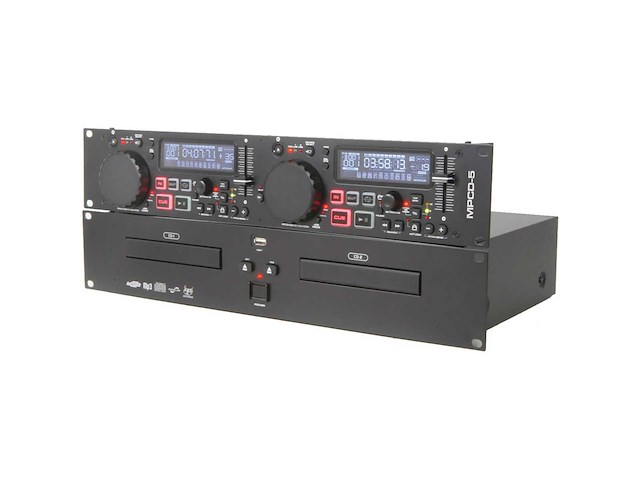 Citronic mpcd-5 dubbele cd-speler - afbeelding 1 van  3