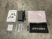 City coco cp-4 zwart e-scooter incl. coc certificaat - afbeelding 9 van  17