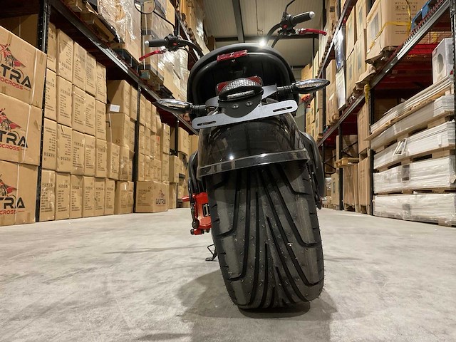 City coco cp-4 zwart e-scooter incl. coc certificaat - afbeelding 6 van  17