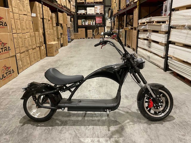 City coco cp-4 zwart e-scooter incl. coc certificaat - afbeelding 9 van  17