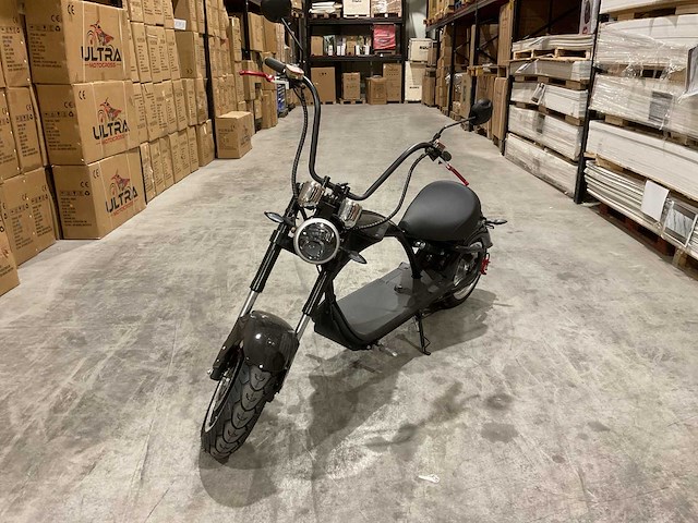 City coco cp-4 zwart e-scooter incl. coc certificaat - afbeelding 2 van  22