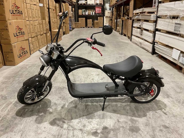 City coco cp-4 zwart e-scooter incl. coc certificaat - afbeelding 1 van  22