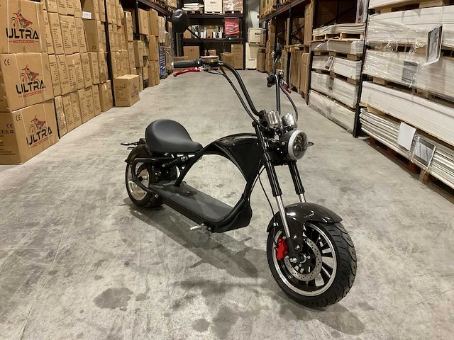 City coco cp-4 zwart e-scooter incl. coc certificaat - afbeelding 19 van  22