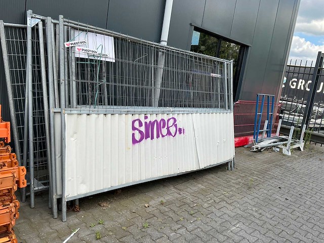 City fence combi bouwhek (6x) - afbeelding 1 van  3