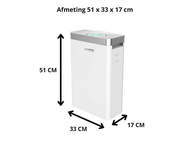 Cityline - luchtreiniger - pro - air filtration and treament (4x) - afbeelding 5 van  10