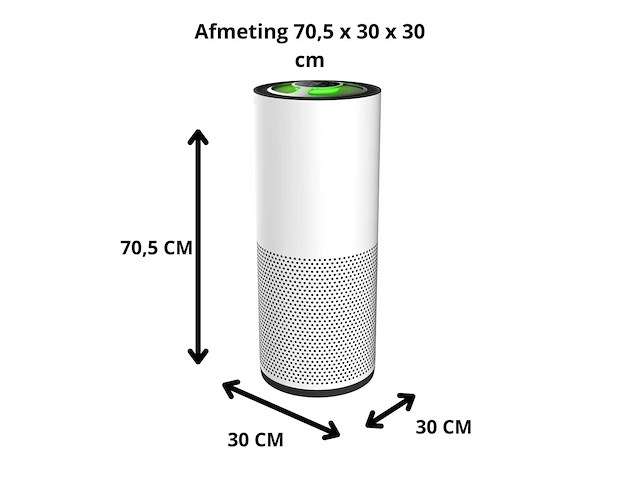 Cityline - luchtreiniger - ultra - air filtration and treament (12x) - afbeelding 3 van  9