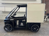 Cityq 850 - elektrische 4-wiel cargobike met gesloten laadbox en 2 accu’s