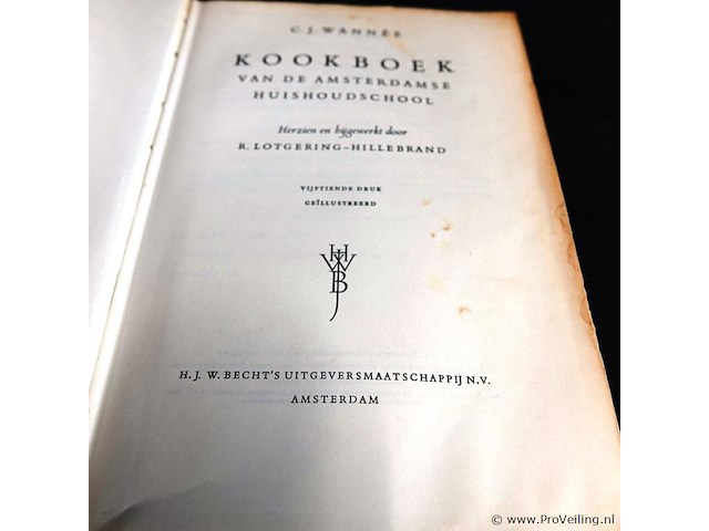 C.j. wannee kookboek - afbeelding 2 van  5
