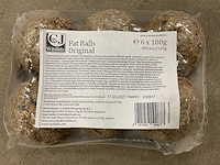 Cj wildlife mealworms verpakking á 6 stuks vetbollen (26x) - afbeelding 2 van  2