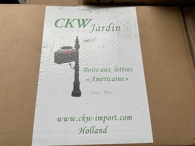 Ckw americaine brievenbus, vrijstaand (10x) - afbeelding 2 van  2