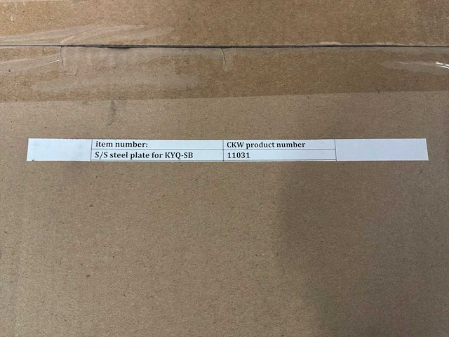 Ckw metalen montage-bodemplaat voor kyq-sb (15x) - afbeelding 3 van  3