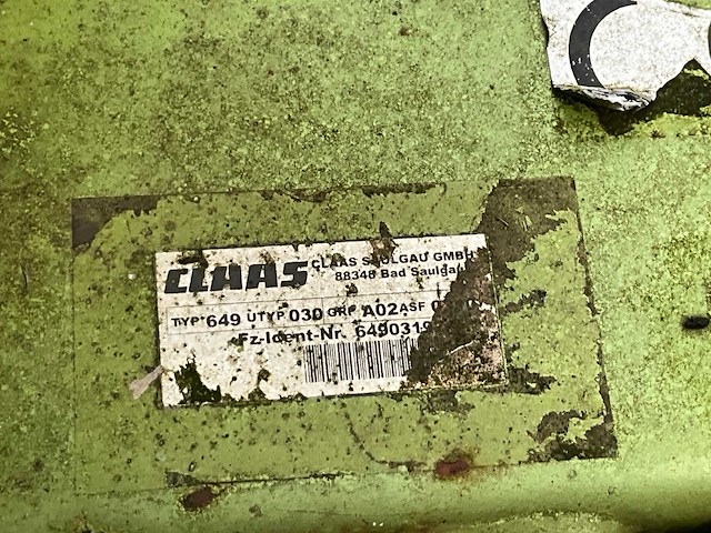 Claas corto 270 nc maaimachine - afbeelding 9 van  9