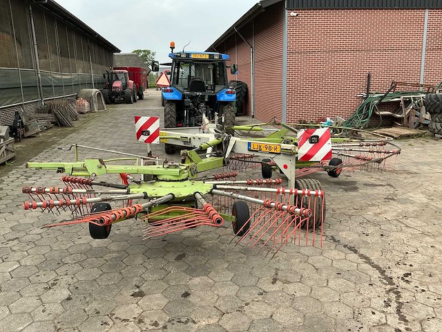 Claas liner 1550 dubbele hark/ zij afleg hark - afbeelding 4 van  20