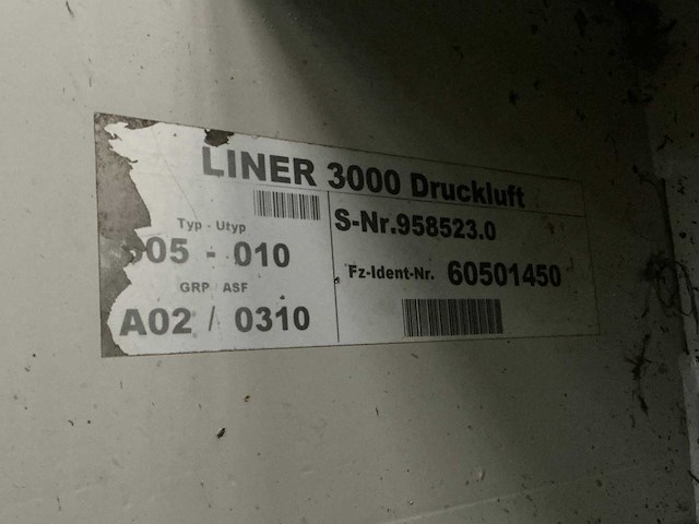 Claas liner 3000 hark lds-31-t - afbeelding 20 van  27