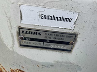 Claas liner 430 s zwadhark - afbeelding 9 van  9