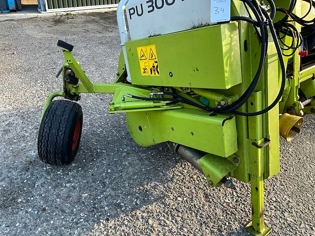 Claas pu 300 hd gras pickup - afbeelding 2 van  12