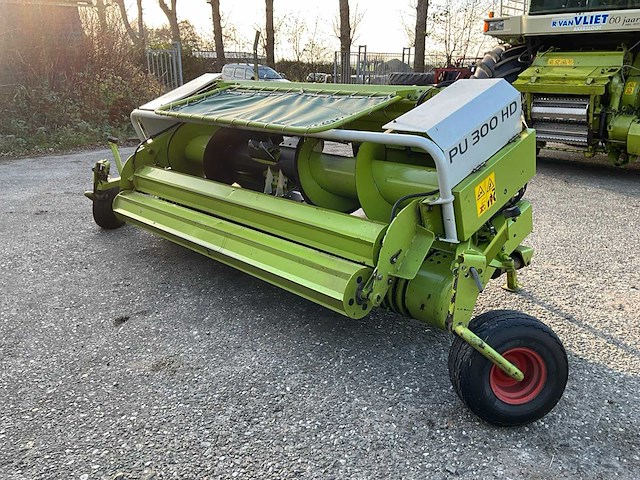 Claas pu 300 hd gras pickup - afbeelding 6 van  12