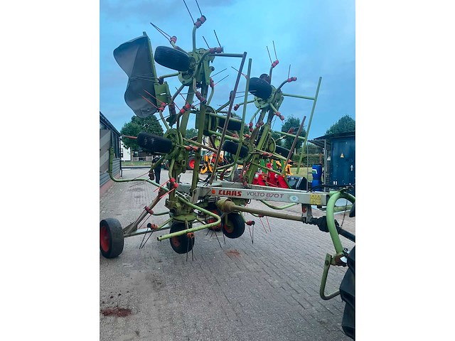 Claas volto 870t getrokken rotor schudder - afbeelding 5 van  12