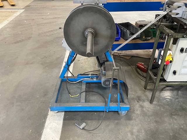 Claeys e.p. 25 mechanische pons met invoer-, uitvoer- en rechtmaakunits - afbeelding 7 van  9