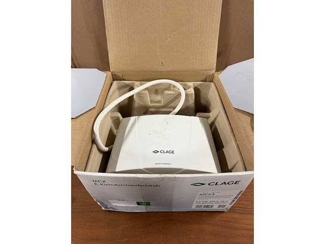 Clage - mcx3 1500-15003 - e-mini elektronische doorstroomverwarmer met stekker - afbeelding 2 van  3