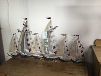 Claire & eef metalen wanddecoratie - afbeelding 2 van  2