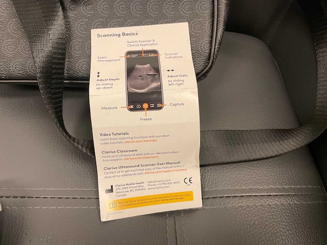 Clarius hd3 ultrasone scanner - afbeelding 5 van  6