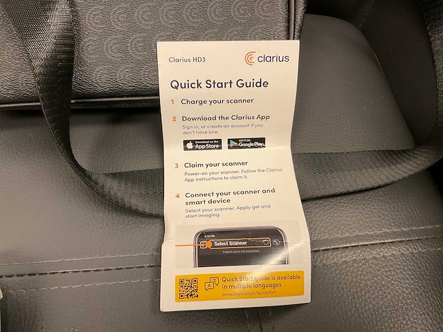 Clarius hd3 ultrasone scanner - afbeelding 6 van  6