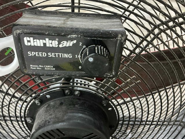 Clarke air cam24 ventilator - afbeelding 5 van  6