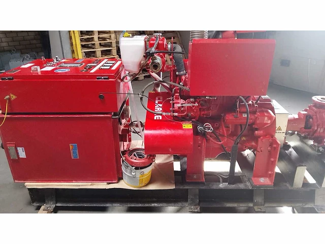 Clarke / ksb - ju4h-nl14 (motor) / ksb kfp 50-200 (pomp) - sprinkler dieselpomp van wijk & boerma – john deere / ksb brandstoftank 2018 - afbeelding 8 van  21