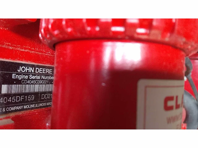 Clarke / ksb - ju4h-nl14 (motor) / ksb kfp 50-200 (pomp) - sprinkler dieselpomp van wijk & boerma – john deere / ksb brandstoftank 2018 - afbeelding 4 van  21