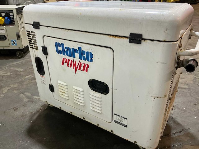 Clarke power 5 kva diesel stroomgenerator - afbeelding 2 van  9