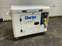 Clarke power 5 kva diesel stroomgenerator - afbeelding 4 van  9